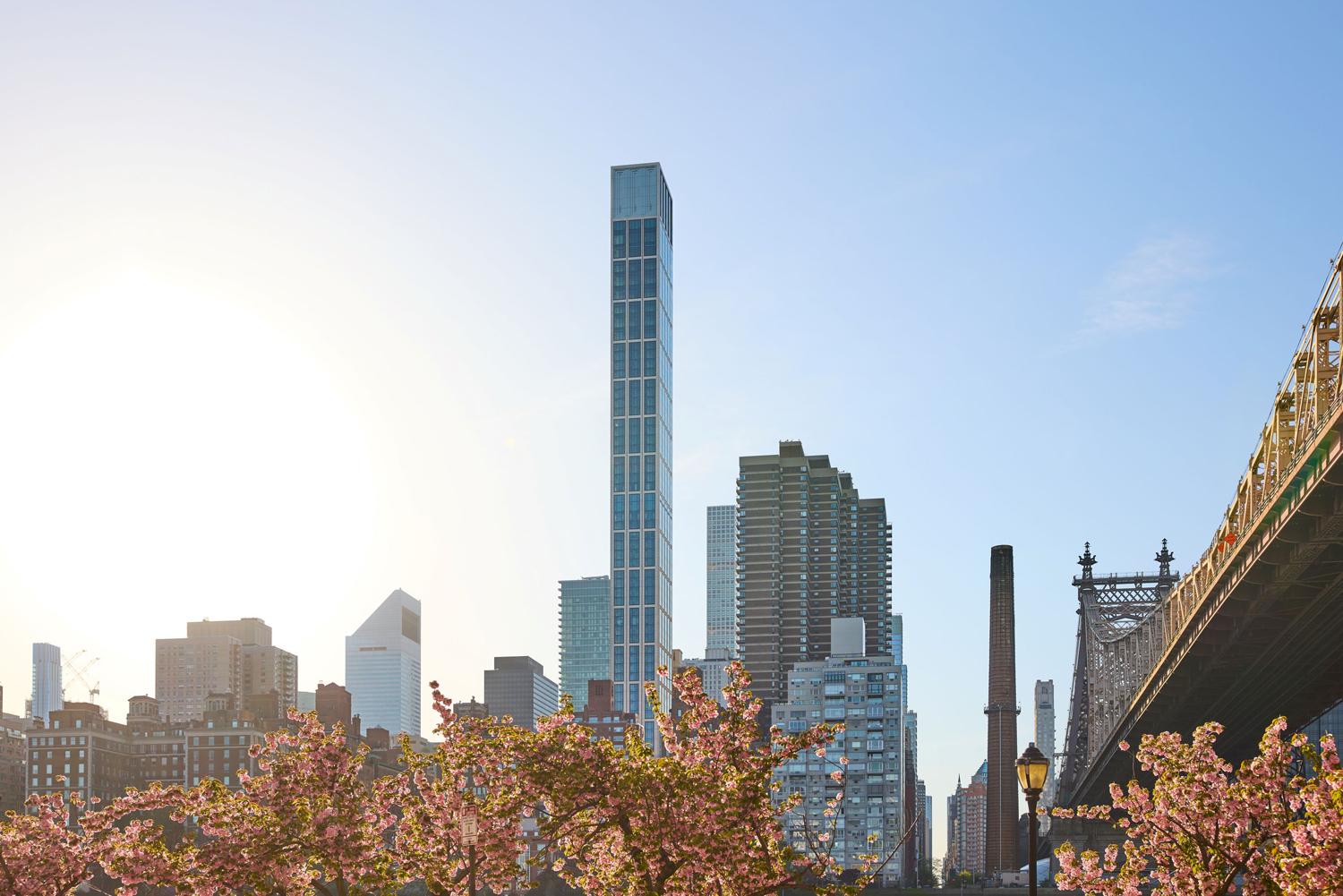 Sutton Tower nears the finish line at 430 E. 58th Street in
